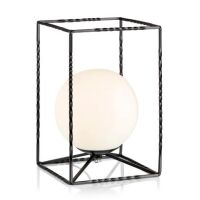 Lampa stołowa EVE 1L Czarny/Biały 107816
