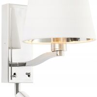 Kinkiet HARVEY biały/ nikiel ENDON LIGHTING 73027 