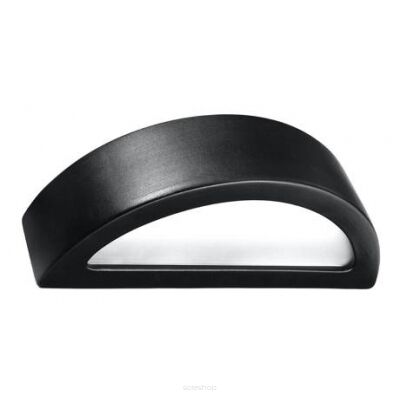 Kinkiet ATENA SL.0874 SOLLUX LIGHTING ceramiczny czarny E27