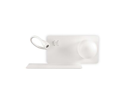 Kinkiet Book-1 AP1 biały 174792, czarny 174808 NOWOCZESNY IP20 LED  METAL Ideal Lux OPRAWA W STYLU NOWOCZESNYM 