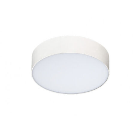 Oprawa natynkowa okrągła biała nowoczesna MONZA R 22 AZzardo SHR643000-20-WH AZ2261 LED 5,5 cm wysokości 22 cm średnicy