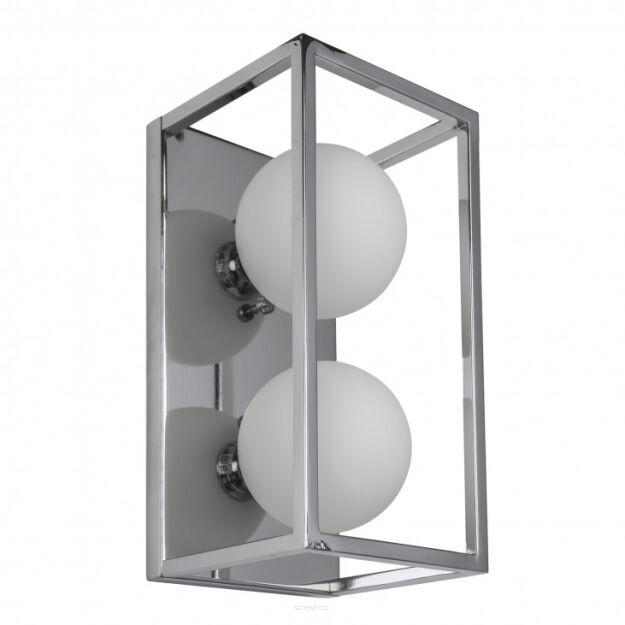 Kinkiet DAISY MB-BR4367-W2 CH Italux Wykonany z metalu, kolor chrom G9 IP20
