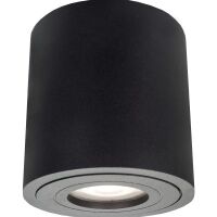 FARO XL IP44 oprawa natynkowa zewnętrzna czarna Light Prestige  GU10 METAL P-6510/1SM XL BK
