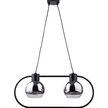 Lampa wisząca LINDA 2 SIGMA 31892 CZARNA PODWÓJNA