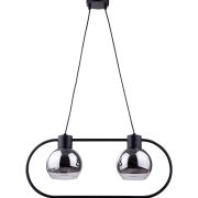 Lampa wisząca LINDA 2 SIGMA 31892 CZARNA PODWÓJNA