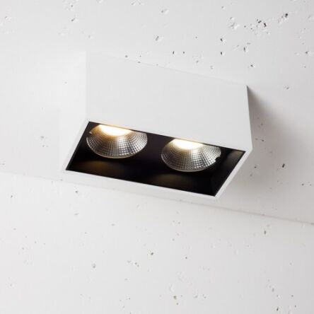 Lampa natynkowa Solid Lightbox 135.2 NT Labra  3.1085   prostokąt techniczna LED podwójna  różne kolory
