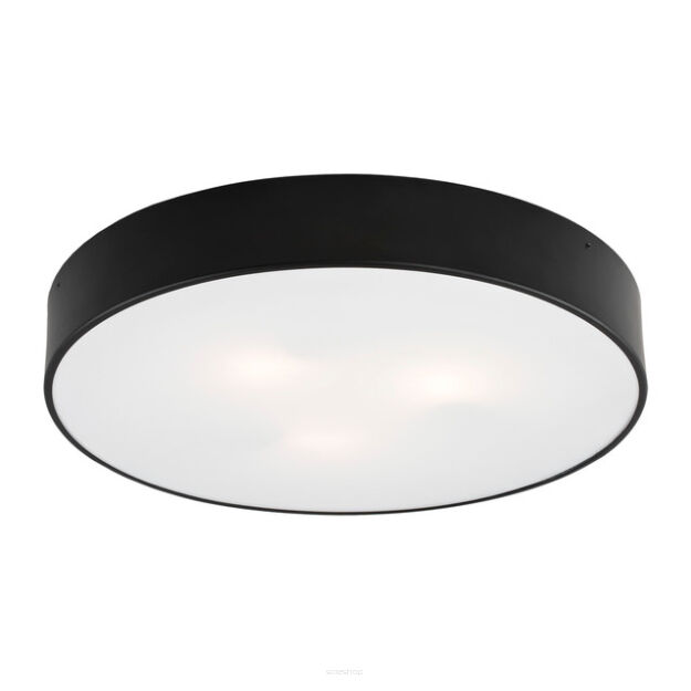 Plafon DARLING 1186 Argon Średnica 45 cm czarne wykończenie