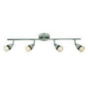 Lampa sufitowa 4 źródła światła na listwie CHROM AMALFI ENDON LIGHTING 60991  