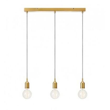 Lampa wisząca BRONX PENDANT 3L STRAIGHT BRONZE MARKSLOJD 108097 