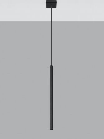 Lampa wisząca  PASTELO 1 CZARNA SL.0469 sollux 
