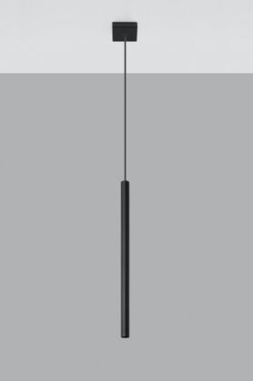 Lampa wisząca  PASTELO 1 CZARNA SL.0469 sollux 