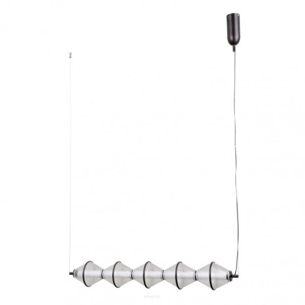 Lampa wisząca Fuente PND-34395-5-BK Italux
