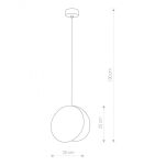 Lampa stojąca zewnętrzna Cumulus S E27 Ø30cm biała 27cm IP44 6976 - 2