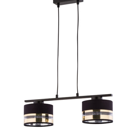 Lampa wisząca SOFIA 2 SIGMA 32162 CZARNA KLASYCZNA
