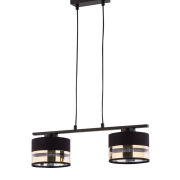 Lampa wisząca SOFIA 2 SIGMA 32162 CZARNA KLASYCZNA