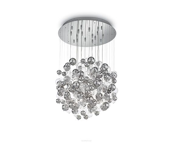 Lampa wisząca Bollicine SP14 093024 NOWOCZESNY IP20  METAL / SZKŁO oprawa w stylu nowoczesnym Ideal Lux LAMPA WEWNĘTRZNA  