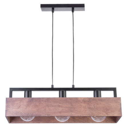 Lampa wisząca DAKOTA 3 SIGMA 31746 sklejka 3xE27