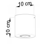 PLAFON ORBIS DREWNO LOFTOWE OŚWIETLENIE Nowoczesna SL.0492 SOLLUX LIGHTING  - 4