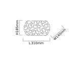 Kinkiet Carera Parette Cromo ORLICKI DESIGN chrom nowoczesna  - 3