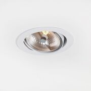 Lampa wpuszczana Iner 1 Labra 4.0196 okrągła techniczna ruchomy pierścień różne kolory wykończenia