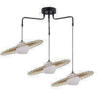 Lampa wisząca SOL 32180 SIGMA DRUCIANA ZŁOTA