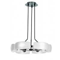 Lampa wisząca Fiona 6 AZzardo MD1029-6  AZ0123 nowoczesna lampa wykonana wykonana jest z metalu i szkła designerski styl