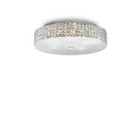 Lampa sufitowa Roma 087863 NOWOCZESNY IP20  METAL / SZKŁO oprawa w stylu nowoczesnym Ideal Lux LAMPA WEWNĘTRZNA  