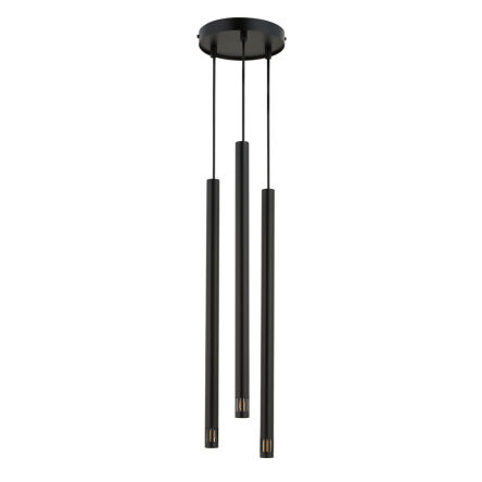 Lampa wisząca SOPEL LASER 33254 SIGMA 3x G9 czarna