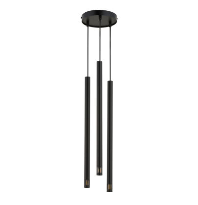 Lampa wisząca SOPEL LASER 33254 SIGMA 3x G9 czarna