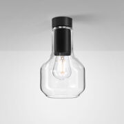 Plafon MODERN GLASS Barrel TP E27 Aquaform 40406 klosz ze szkła nowoczesny