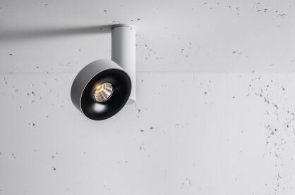 Reflektor Robotic R1 edge.LED CRI80 Labra  2.0709 tuba regulowana głowica z aluminium różne kolory wykończenia