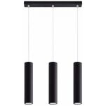 Lampa Wisząca Sollux  LAGOS 3 Czarny SL.0329 - 3