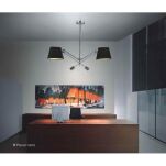 Lampa wisząca Pesso bianco/nero Orlicki Design - 2