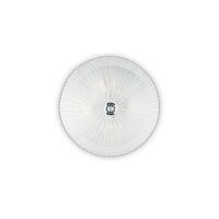 Plafon Shell PL3 008608 KLASYCZNY IP20 E27 Ideal Lux OPRAWA W STYLU KLASYCZNYM transparentna oprawa ze szkła