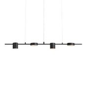 Lampa wisząca ROW 4L Czarny 107746