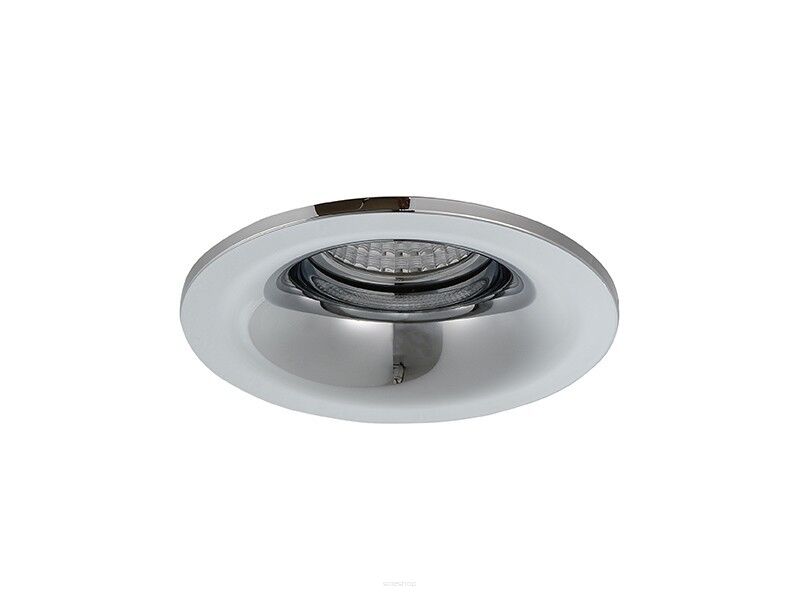 Lampa wpuszczana Adamo midst AZzardo NC1825-M-CH  AZ1481 techniczna okrągła chrom