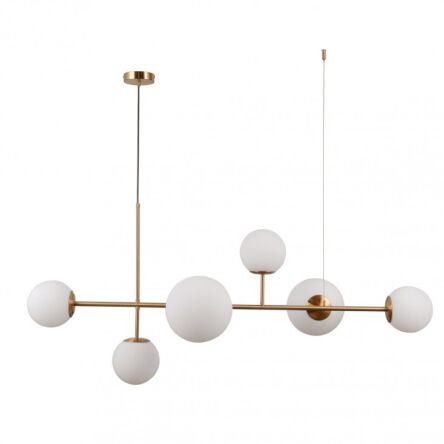 Lampa wisząca Vailante PND-31221-6-HBR mosiężna nowoczesna