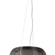 Lampa wisząca Tango MD1104-2 czarna Zuma Line z aluminium i szkła 