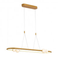 Lampa wisząca LOZANNA PND-20112035-1C-GD Italux Modernistyczna antyczny LED