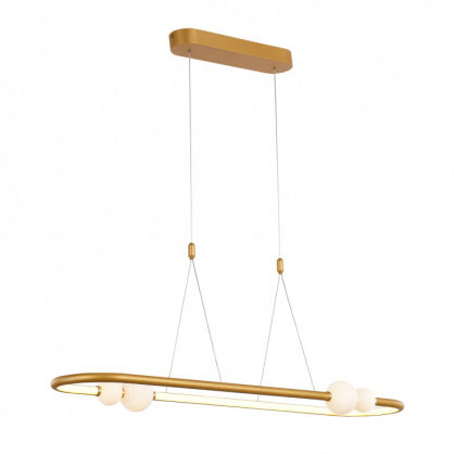 Lampa wisząca LOZANNA PND-20112035-1C-GD Italux Modernistyczna antyczny LED