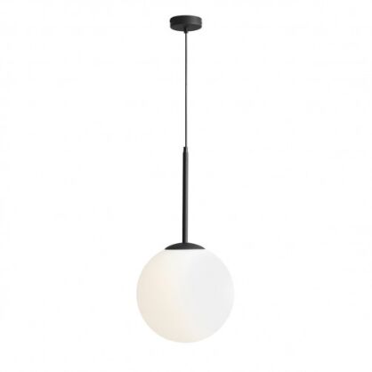 Lampa wisząca BOSSO BLACK czarna kula ALDEX 1087G1