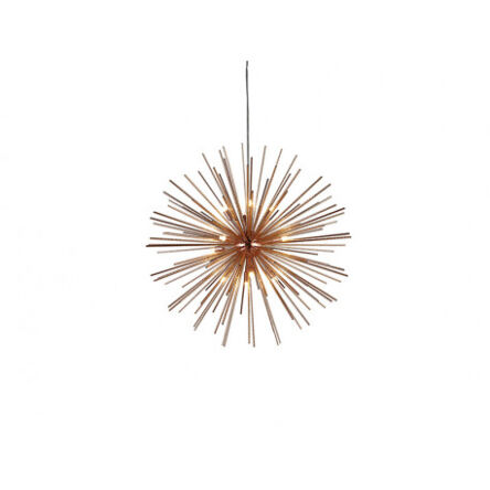 Lampa wisząca SIRIUS 75 COPPER AZ2118+AZ2119 nowoczesna designerska kształtem przypomina jeża ma kolor MIEDZIANY