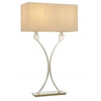 Lampa stołowa VIENNA polerowany nikiel ENDON LIGHTING 63748  