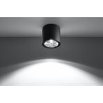 Plafon TIUBE  LAMPA TECHNICZNA NATYNKOWA CZARNA TUBA  NOWOCZESNA SL.0697 SOLLUX - 3