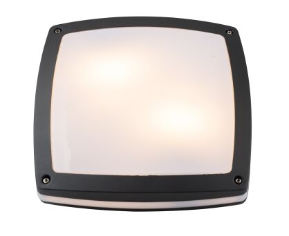 Plafon kinkiet FANO S 30 AZ4370 Azzardo IP54 szary kwadratowy