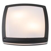 Plafon kinkiet FANO S 30 AZ4370 Azzardo IP54 szary kwadratowy
