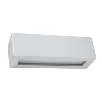 Kinkiet VEGA SL.0877 SOLLUX LIGHTING ceramiczny czarny prostokątny 