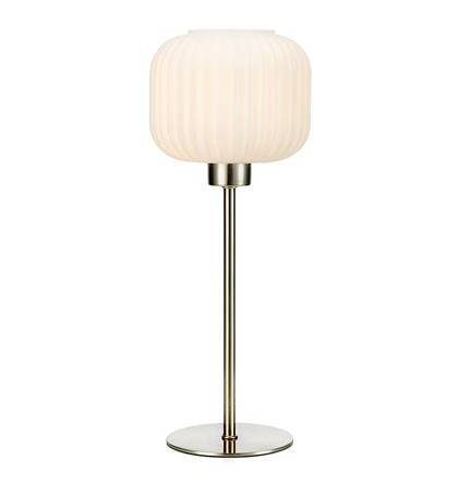 Lampa stołowa SOBER TABLE SMALL 1L Stal/Biały MARKSLOJD 108121