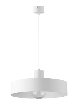 Lampa wisząca RIF 30901 SIGMA biała modernistyczna