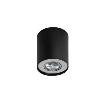 Plafon Neos 1 Black/Alu AZzardo FH31431B BK/ALU AZ0607 techniczna tuba czarna/aluminium